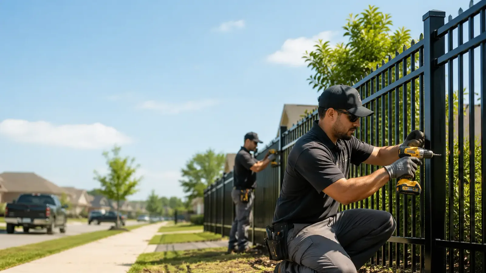 Metal Fence Installation in Franklin Grove, IL